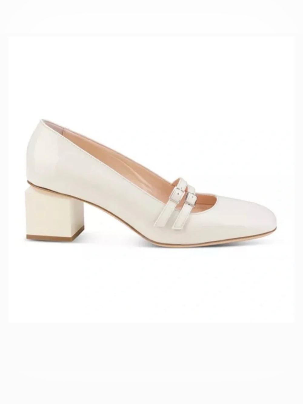 AGL Angie Mary Janes Patent Chalk Size 39 US 9